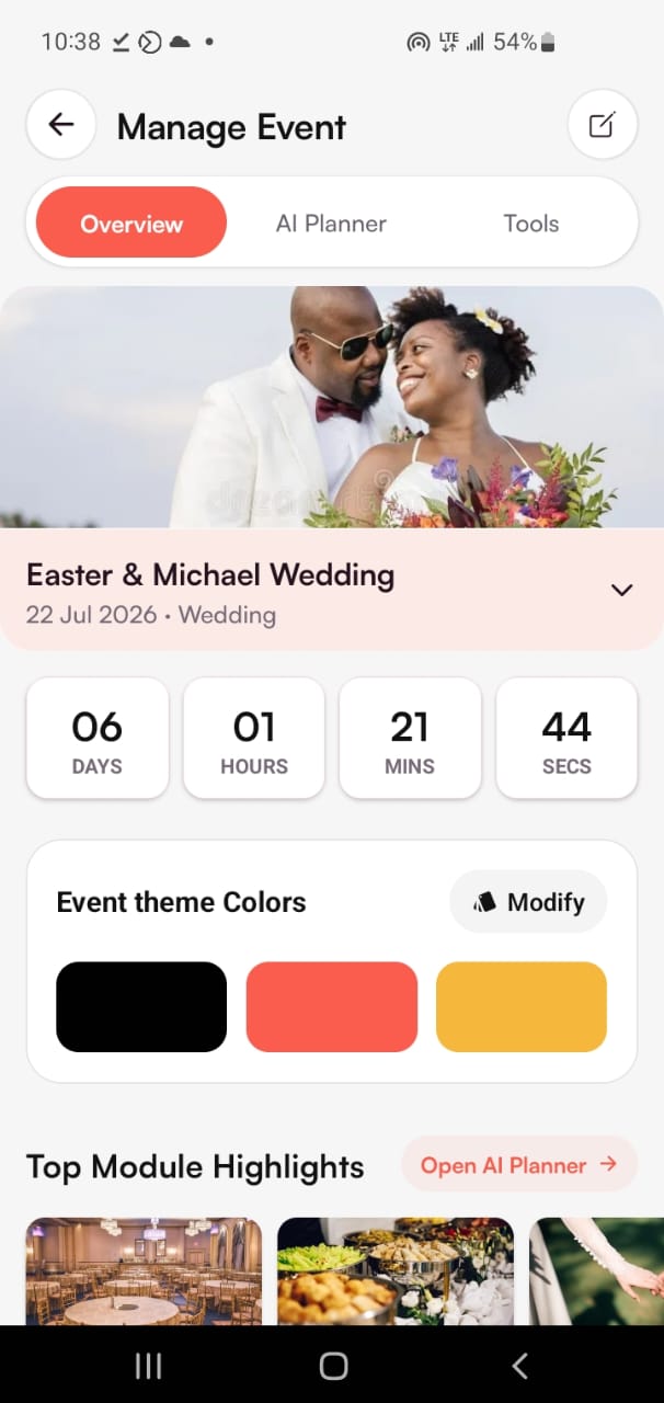 Track it to the big day